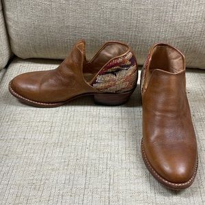 Handmade leather boots